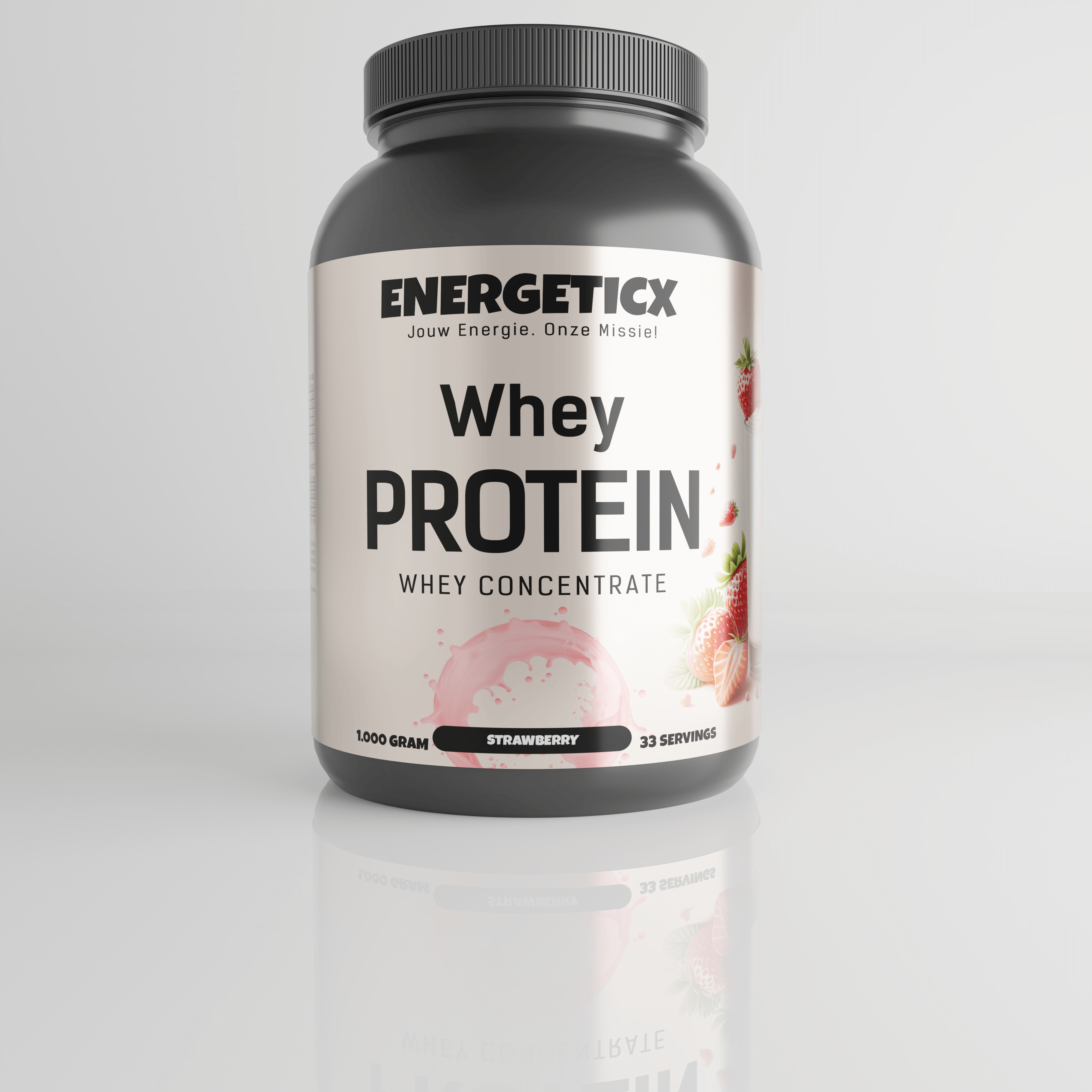 Whey eiwitpoeder van Energeticx