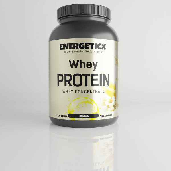 Whey Concentraat Banaan eiwit poeder supplementen van Energeticx