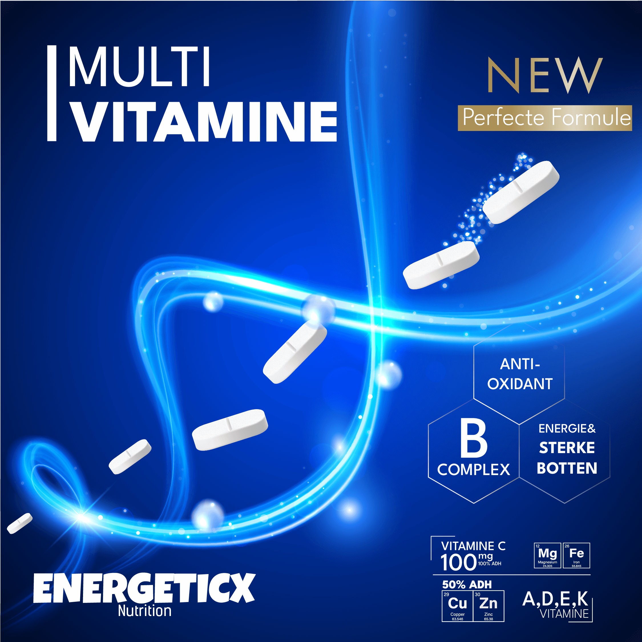 Dagelijkse Vitamineboost - Multivitamine - Complete ondersteuning advertentie