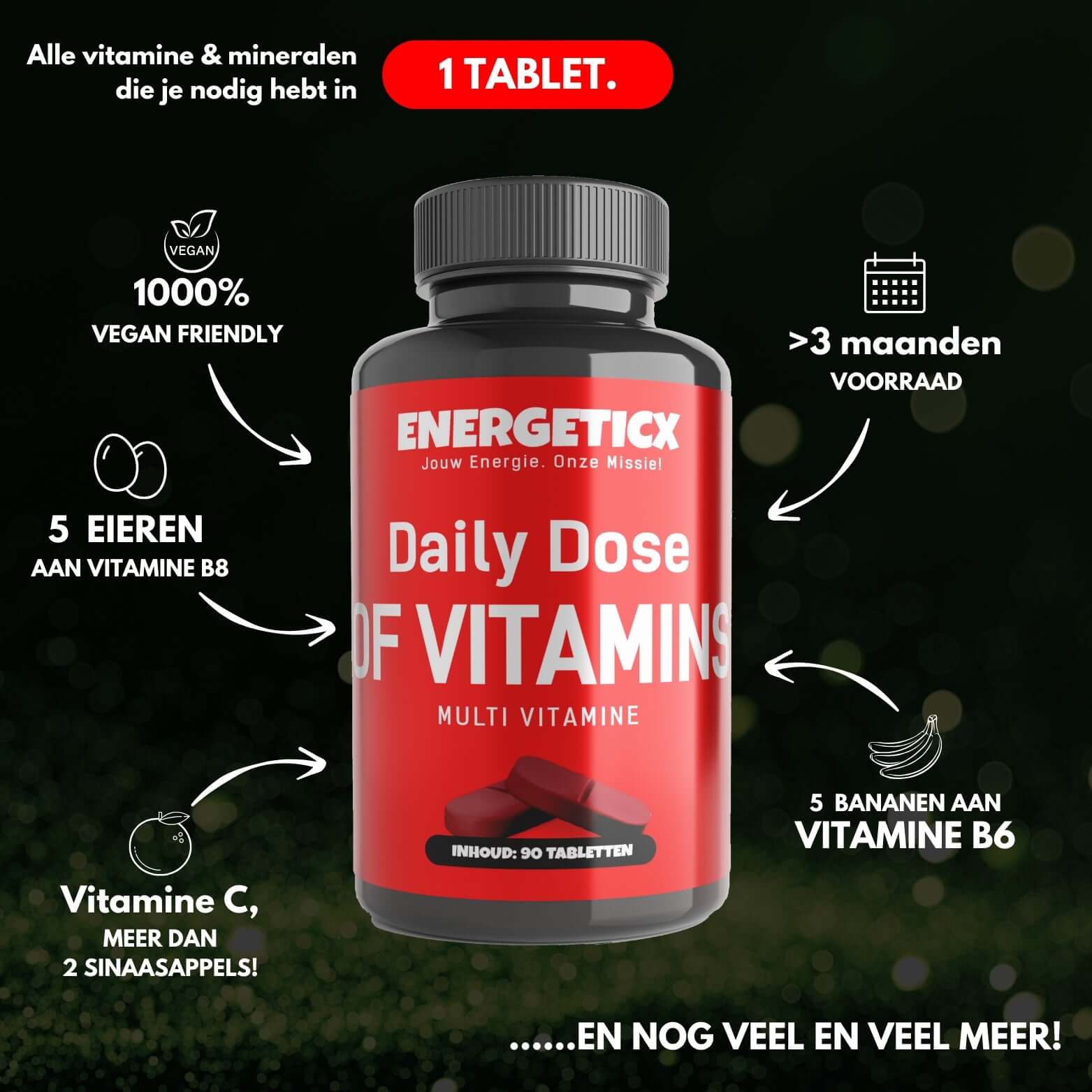 multi vitamine van energeticx 1 tablet 