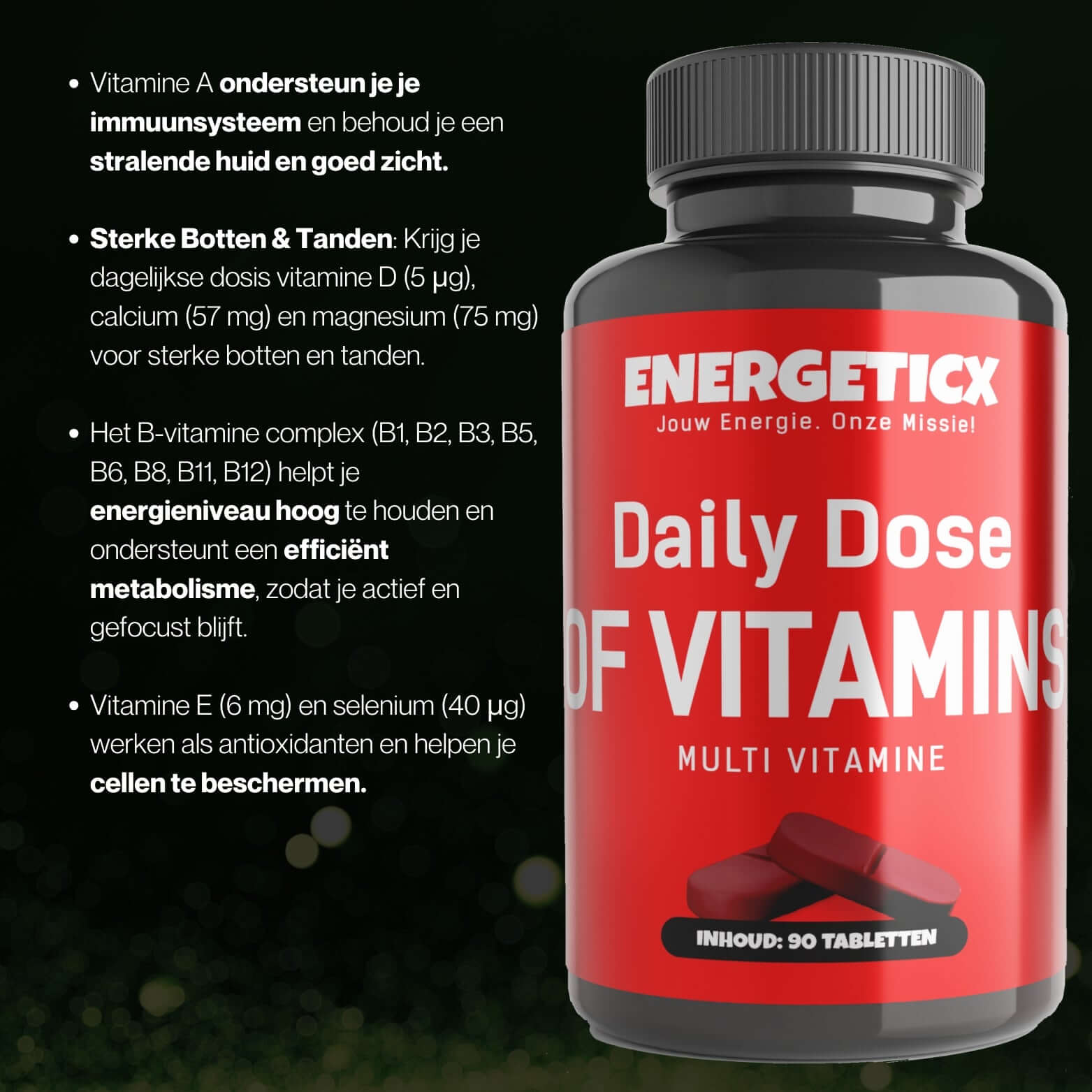 multi vitamine van energeticx USP 