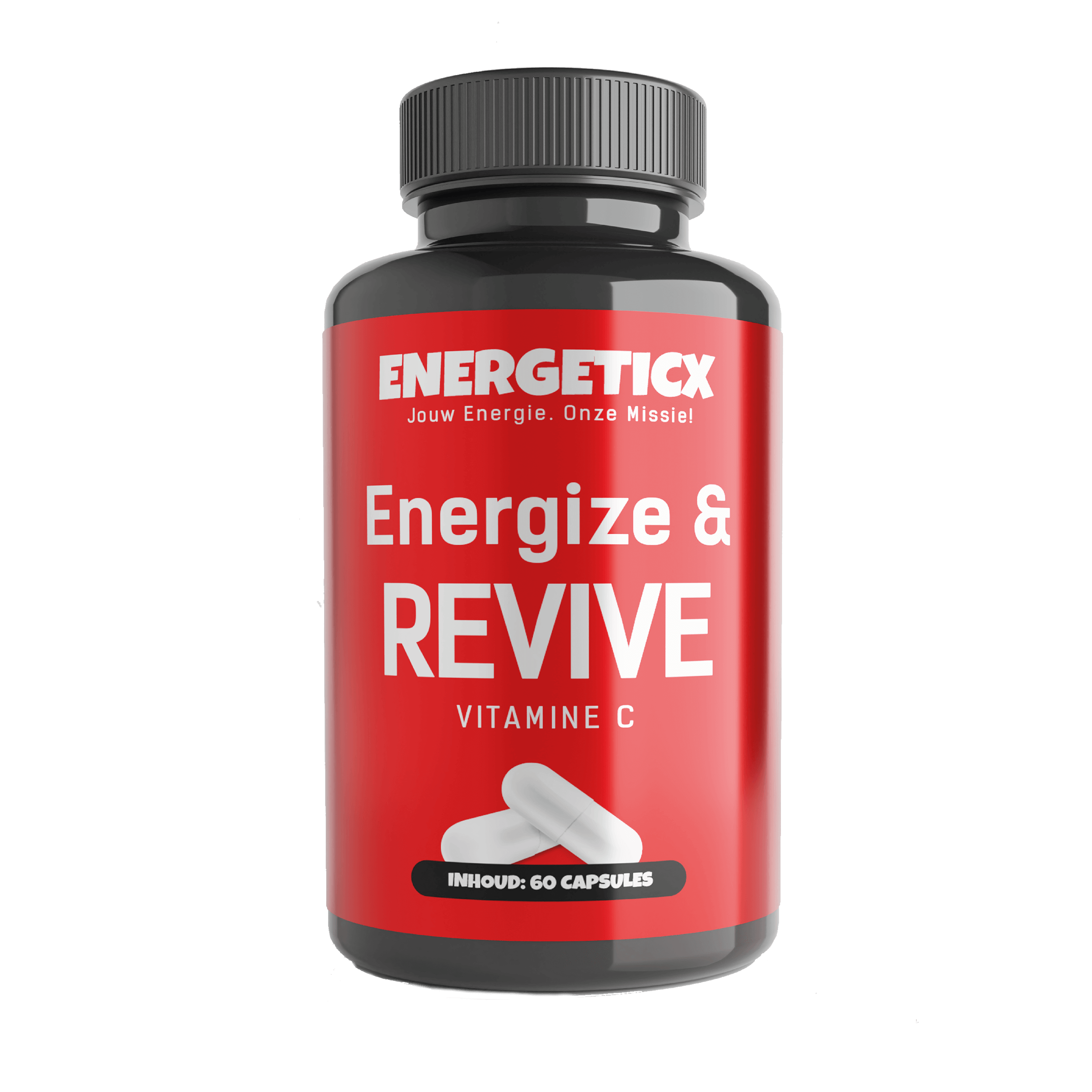 Energize & Revive Vitamine C1000 - Krachtige formule voor energie en vitaliteit met hoogwaardige vitamine C vooraanzicht