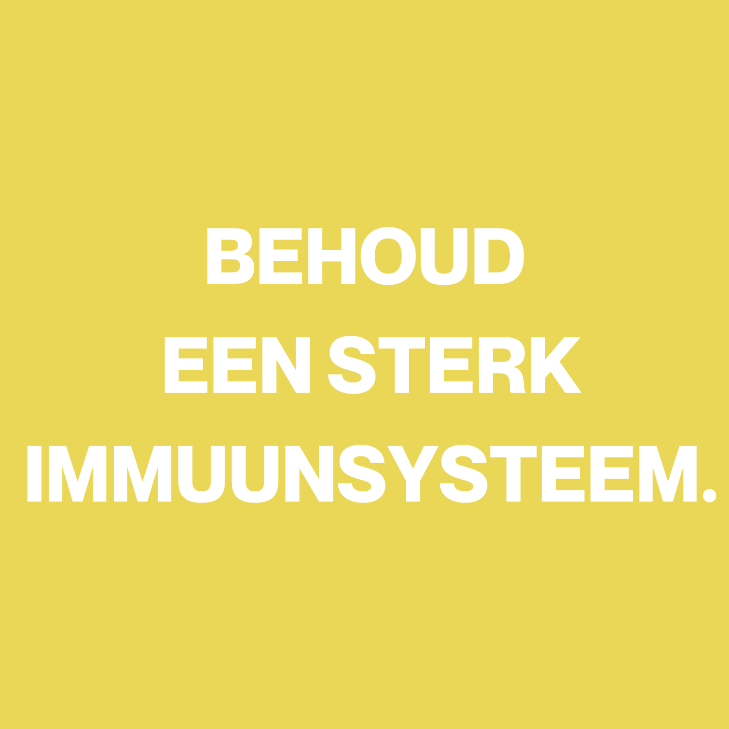 vitamine d3 behoud een sterk immuunsysteem