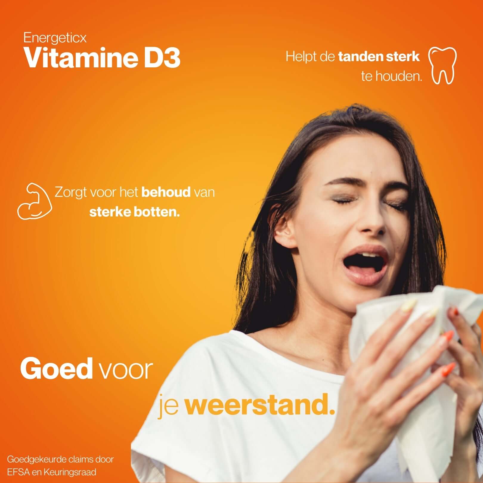 vitamine d3 energeticx goed voor je weerstand