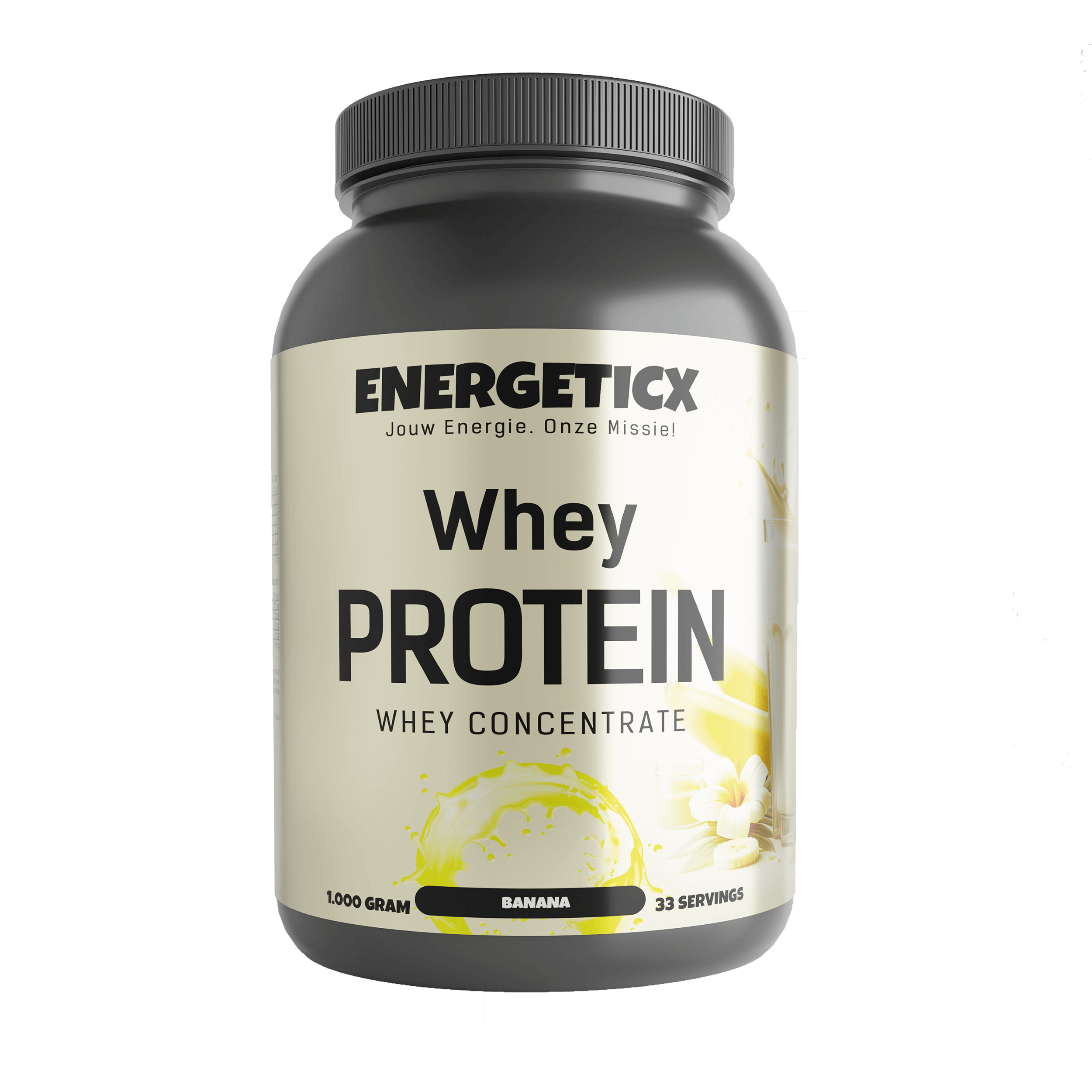 Whey Concentraat banaan eiwit poeder supplementen van Energeticx voor