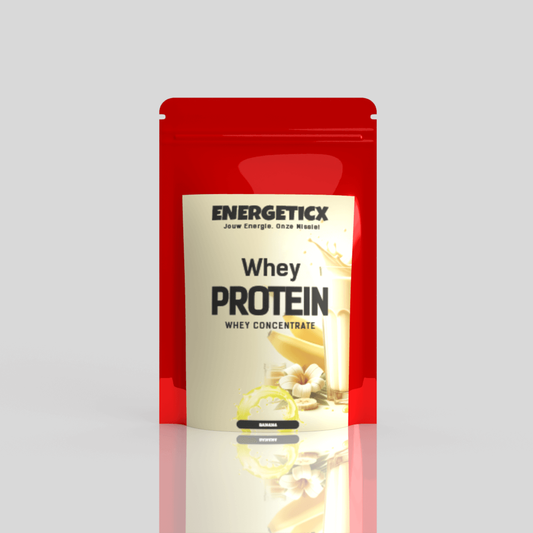 Whey Concentraat Banaan SAMPLE eiwit poeder supplementen van Energeticx