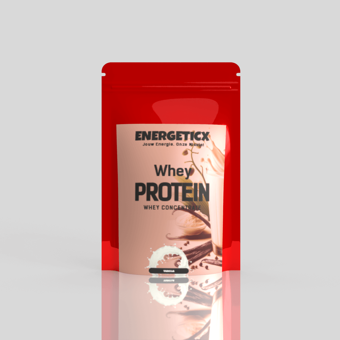 Whey Concentraat Vanille SAMPLE eiwit poeder supplementen van Energeticx